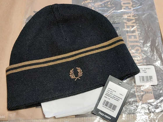 Fred Perry Merino Wool Beanie