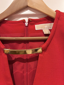 Michael Kors punane pidulik kleit, M (2 foto / 2)
