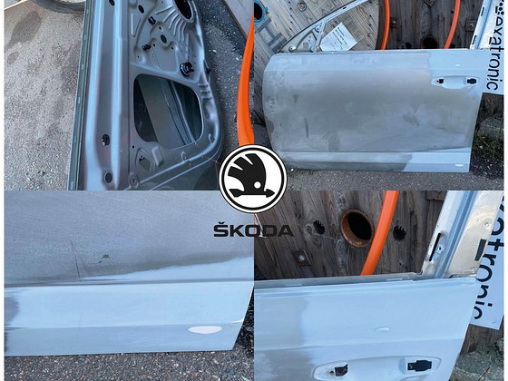 ДВЕРЬ передняя левая Skoda Octavia 3 Combi (5E5, 5E6) 2012 -