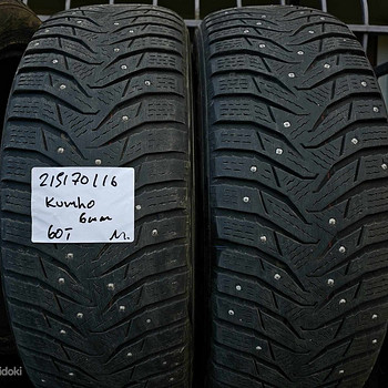 R16 rehvid 215 70 16 kumho 6mm 2tk
