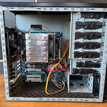 Тихий корпус Cooler Master Sileo 500 + материнская плата с процессором