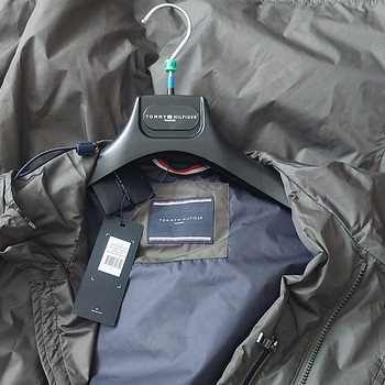 TOMMY HILFIGER Парка Rain Coat Packable Парка Темно-зеленый