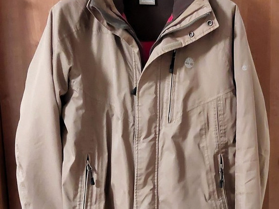 Зимняя куртка Timberland Weathergear 3 в 1 коричневого цвета