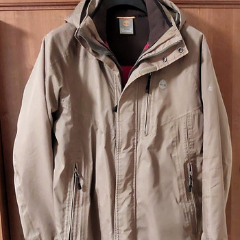 Timberland Weathergear 3 in 1 Winter Jacket In Brown L