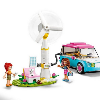 6+ LEGO Friends 41443. Olivia’s Electric Car.