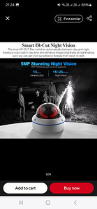 POE камера видеонаблюдения IP камера 5MP IP65 вандалозащищен (6 фото из 8)