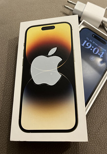 iPhone 14 Pro 128 ГБ, золотой, как новый! (2 фото из 7)
