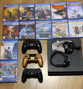 Sony PlayStation 4 Slim + 12 игр (1 фото из 1)