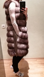 Naturaalsest rebasenahast vest (2 foto / 7)