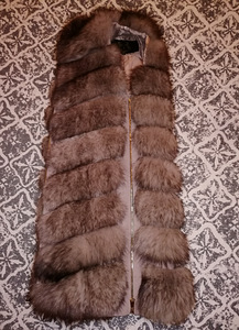 Naturaalsest rebasenahast vest (7 foto / 7)