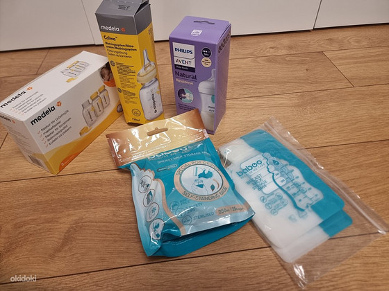 Бутылочки MEDELA/Соска-бутылочка Philips AVENT/Пакеты для грудного молока Baboo
