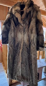 Efektne kasukas, naturaalne karusnahk M-XXL (52-56) (2 foto / 2)
