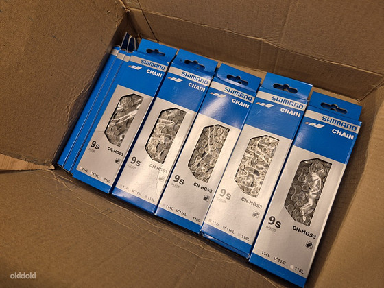 Цепи 9 передач 30шт Shimano DEORE