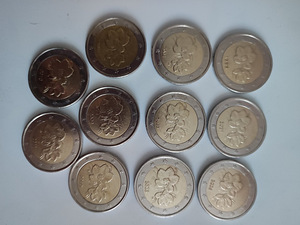 Евро монеты (8 фото из 10)