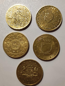 Euro mündid (9 foto / 10)