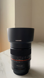 Objektiiv Samyang MF 85mm f/1.4 Canon RF (2 foto / 4)
