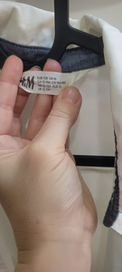 H&M Valge triiksärk (3 foto / 3)