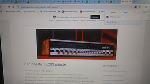 HI-FI kõlarid, Radionette TK20S, Tandberg, Norra (10 foto / 10)