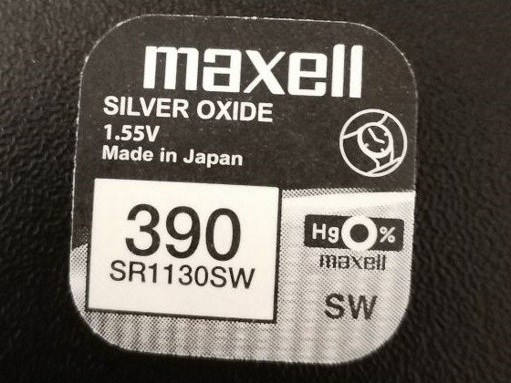 SR1130SW 390 Patarei 1tk.
