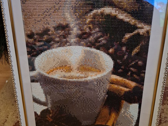 Teemantmaal käsitööna 30×40