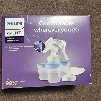 Молокоотсос Philips avent SCF 430/13 с контейнерами. НОВЫЙ
