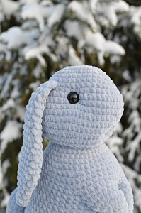 Jänes mänguasi Käsitöö Jänes Bunny toy (5 foto / 5)