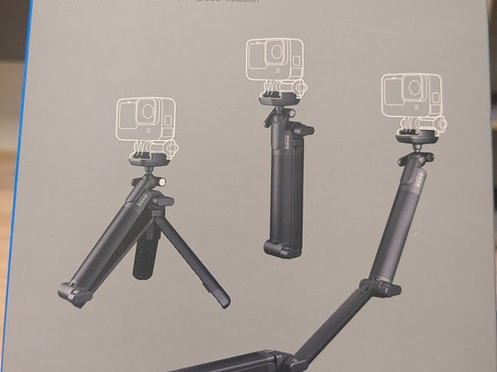 GoPro 3-Way 2.0: 3-в-1 дизайн: он трансформируется из ручки