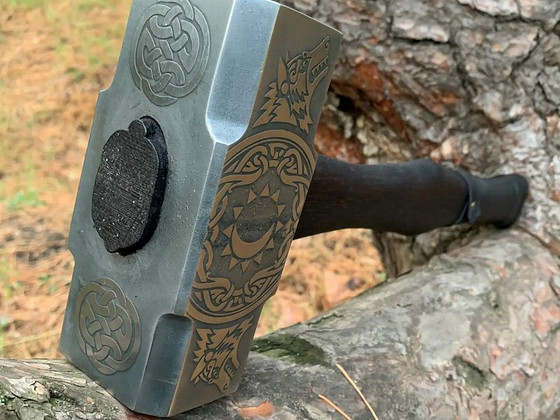 Käsitööna valmistatud haamer "THOR"