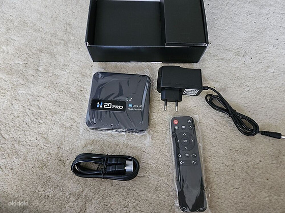 Новый TV Box Android 10.0 Wi-Fi Ram 2Gb ROM 16Gb