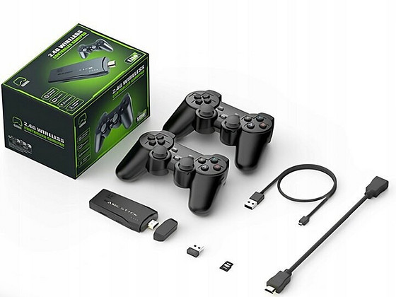 Ретро игровая консоль + 20 000 играми + 2 пульта,Hdmi