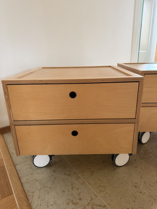 Vintage Fellin Furniture öökapid, 2tk (2 фото из 6)