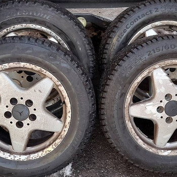 16 " MB veljed 5x112 7,5x16 et35 rehvid 215 60 16