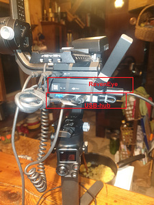 DJI RSC II (gimbal / stabilisaator + RavenEye + lisad) (2 foto / 7)