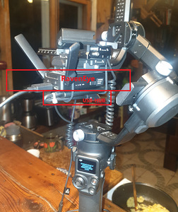 DJI RSC II (gimbal / stabilisaator + RavenEye + lisad) (4 foto / 7)