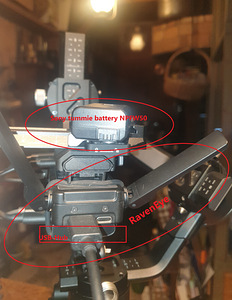 DJI RSC II (gimbal / stabilisaator + RavenEye + lisad) (6 foto / 7)