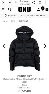 Burberry jope/ vest,uus! (1 foto / 10)