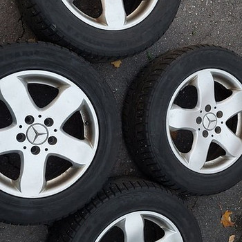 16 " MB veljed 5x112 7,5x16 et 35 rehvid 225 55 16 Nokian