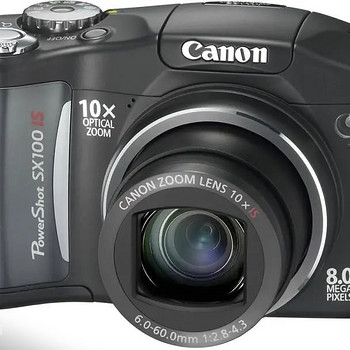 Canon PowerShot SX20 IS, 20-кратный зум, 12 МП