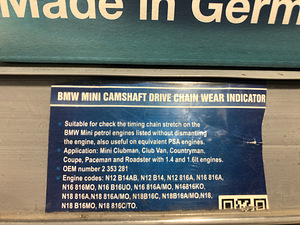2353281 Jaotusmehhanismi tööriist BMW/Mini Keti indikaator (3 foto / 4)