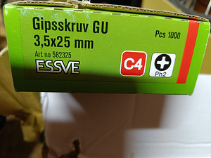 Kruvid Essve C4 outdoor. (2 foto / 4)