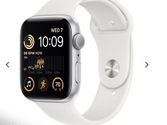 Apple Watch SE 2nd Gen GPS 44mm Aluminium Case (SILVER)