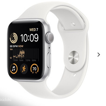 Apple Watch SE 2nd Gen GPS 44mm Алюминиевый корпус (СЕРЕБРИС