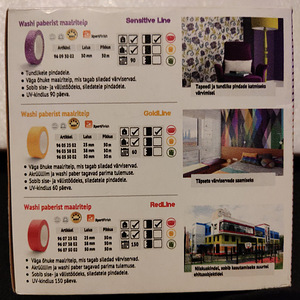 Maalriteip Color Expert 50m x 38mm (komplekt) (2 foto / 2)