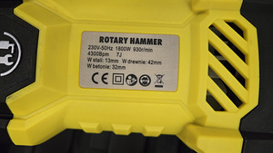Perforaator CRAMP SDS+,1800 W. (8 foto / 9)