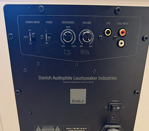 Dali SUB E-9 F aktiiv subwoofer (3 foto / 5)