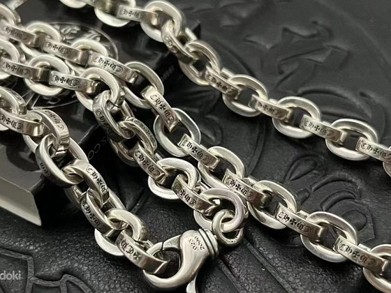 CHROME HEARTS - Стильная мужская цепочка