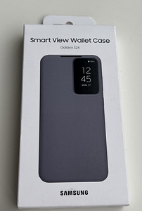 Samsung Galaxy S24 Smart View Wallet Case , Black / Violet (4 foto / 5)