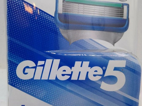 Gillette 5 (Fusion) лезвия, 4 штуки, для мужчин