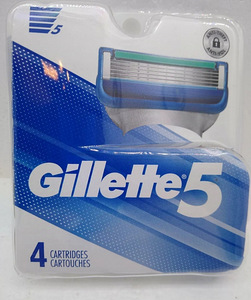 Gillette 5 (Fusion) лезвия, 4 штуки, для мужчин (1 фото из 2)