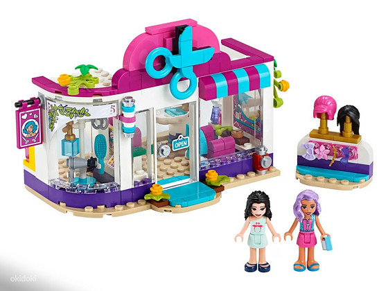6+ LEGO Friends 41391. Парикмахерская Heartlake City.